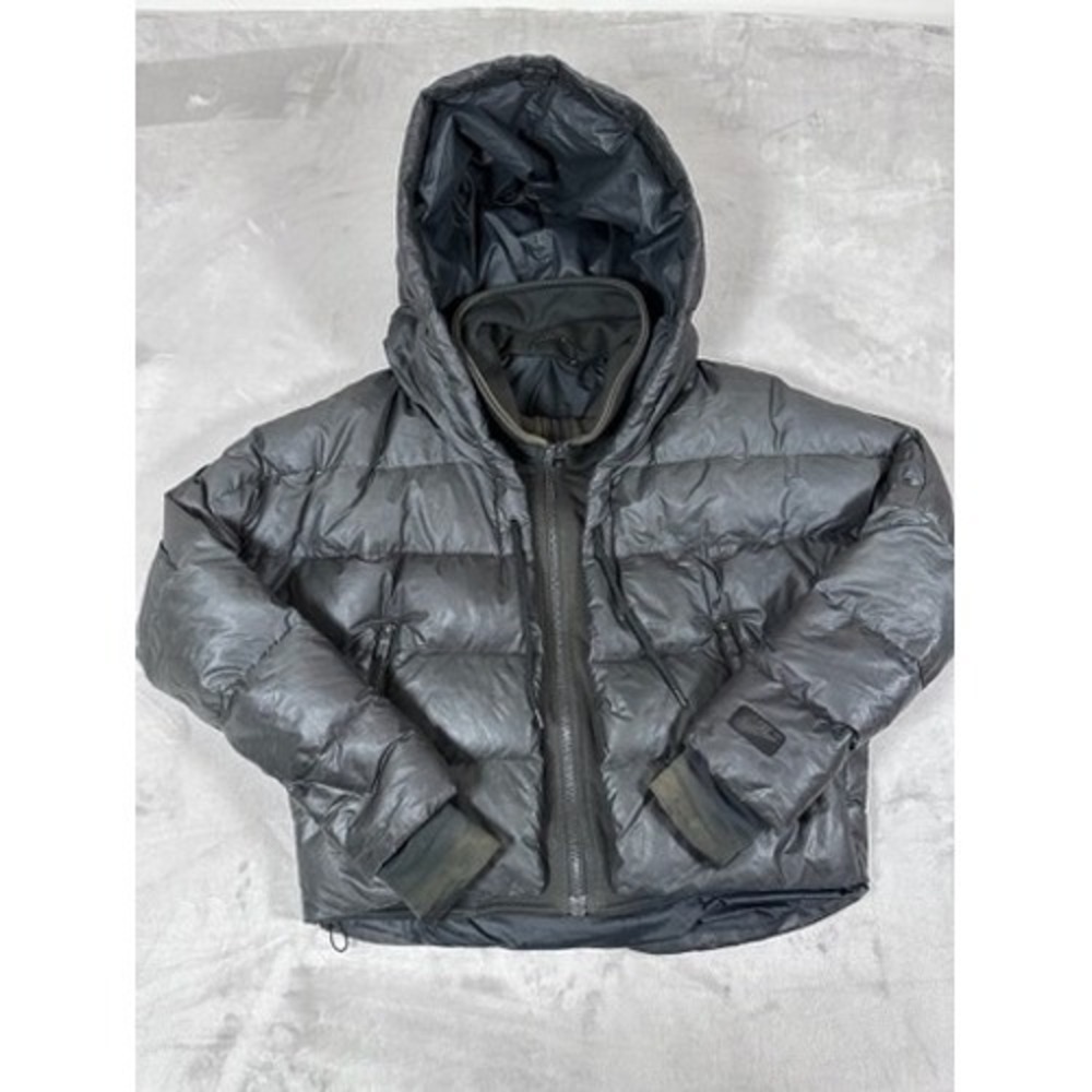 Nike Womens Black Aeroloft Tech Fleece Puffer Jacket XS
